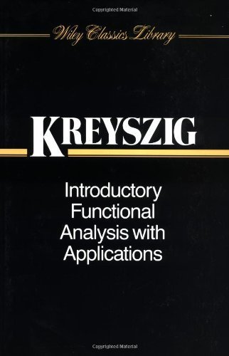 Introductory Functional Analysis with Applications by Kreyszig, Erwin (1989) Paperback