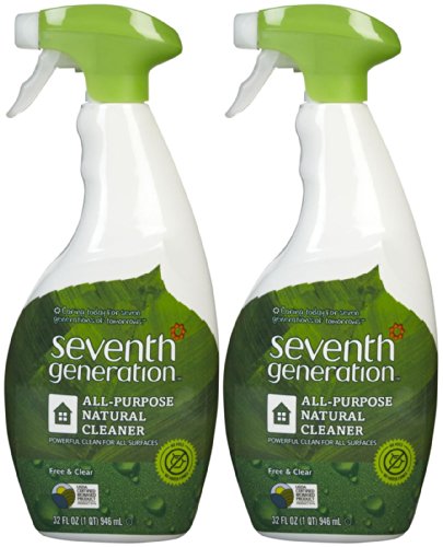 Book Cover Seventh Generation All Purpose Cleaner, 32 Fl Oz (Pack of 2)