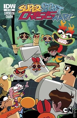Cartoon Network Super Secret Crisis War #3