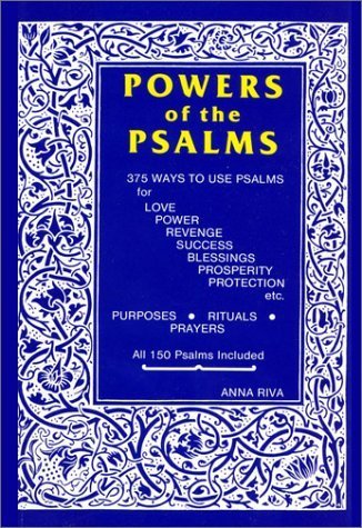 Powers of the Psalms (Occult Classics) by Anna Riva (1982) Paperback