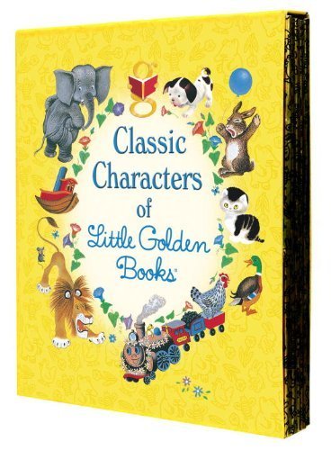 Classic Characters of Little Golden Books: The Poky Little Puppy, Tootle, The Saggy Baggy Elephant, Tawny Scrawny Lion, and Scuffy the Tugboat by Various (2010) Hardcover