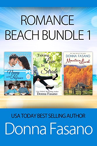 Book Cover Romance Beach Bundle 1: Nanny and the Professor, Taking Love in Stride, Mountain Laurel (Romance Beach Bundle Series)