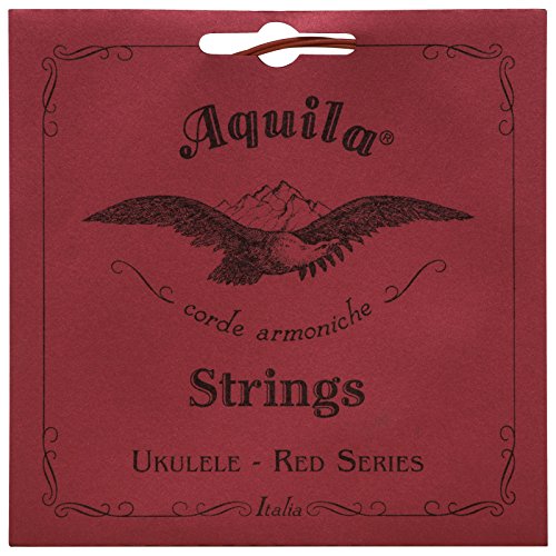 Book Cover Aquila Red Series AQ-88 Tenor Ukulele Strings - Low G - 1 Set of 4