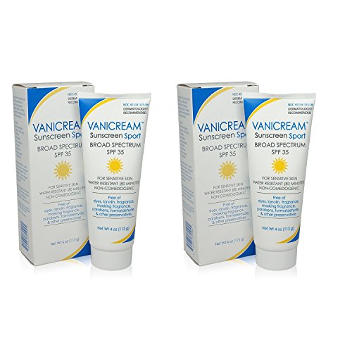 Book Cover Vanicream Sunscreen Sport, Spf 35, 4-ounce (Pack of 2)