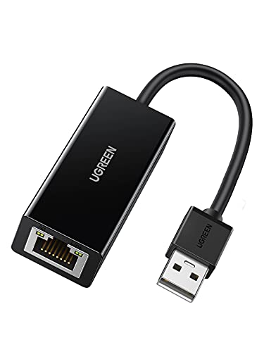 Book Cover UGREEN Ethernet Adapter USB 2.0 to 10 100 Network RJ45 LAN Wired Adapter Compatible with Nintendo Switch Wii Wii U MacBook Chromebook Windows Mac OS Surface Linux ASIX AX88772A Chipset Black