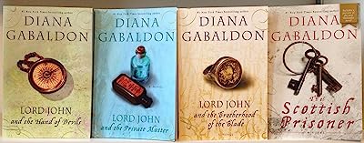 Book Cover Diana Gabaldon Lord John Series Complete Set [Lord John and the Private Matter, The Brotherhood of the Blade, The Hand of the Devil, and The Scottich Prisoner] Outlander Series Author