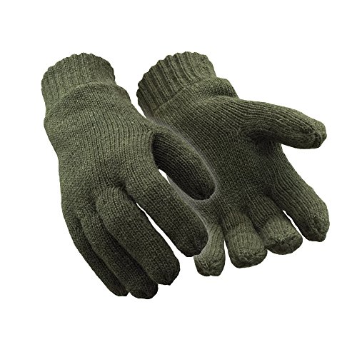 Book Cover RefrigiWear Fleece Lined Thinsulate Insulated Ragg Wool Gloves