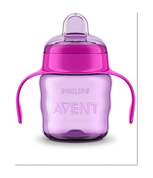 Philips AVENT tasse d'apprentissage SCF551/13 Easy sip 7oz/200ml 6m+ - filles
