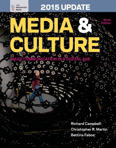 By Richard Campbell Media and Culture with 2015 Update: An Introduction to Mass Communication (Ninth Edition)
