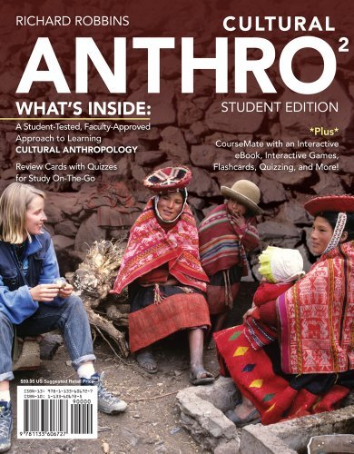 By Richard H. Robbins Cultural ANTHRO 2 (with CourseMate Printed Access Card) (2nd Edition)