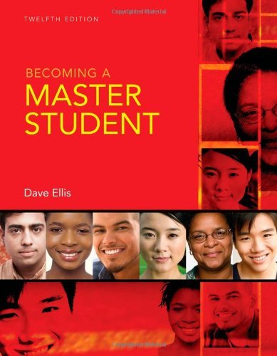 By Dave Ellis Becoming A Master Student, 12th edition (12th)