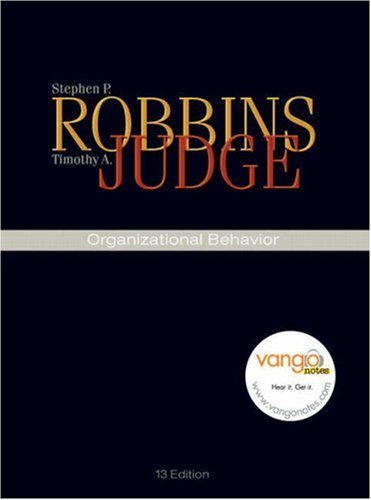 By Stephen P. Robbins Organizational Behavior (13th Edition) (13th Edition)