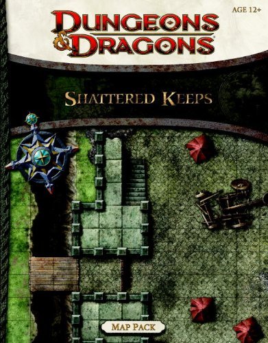 By Wizards RPG Team Shattered Keeps Map Pack: A Dungeons & Dragons Accessory (Pck)