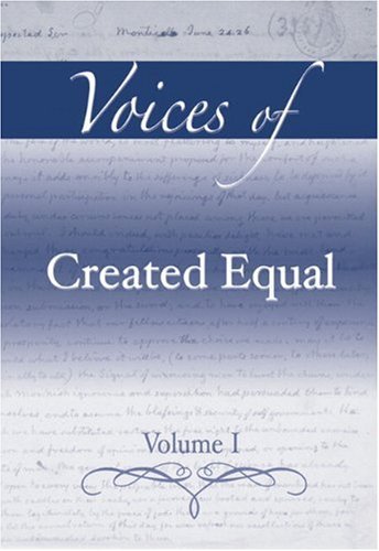 By Pearson Education Voices of Created Equal, Volume I (1st Edition)