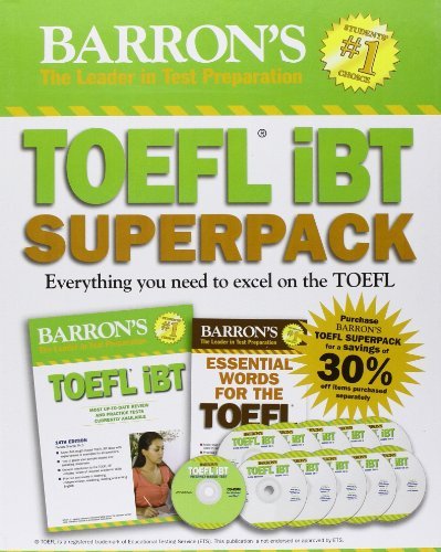 By Pamela Sharpe Ph.D. Barron's TOEFL iBT Superpack, (2nd Edition)