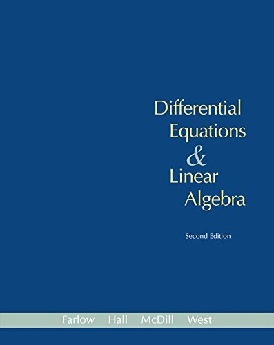 By Jerry Farlow Differential Equations and Linear Algebra (2nd Edition)