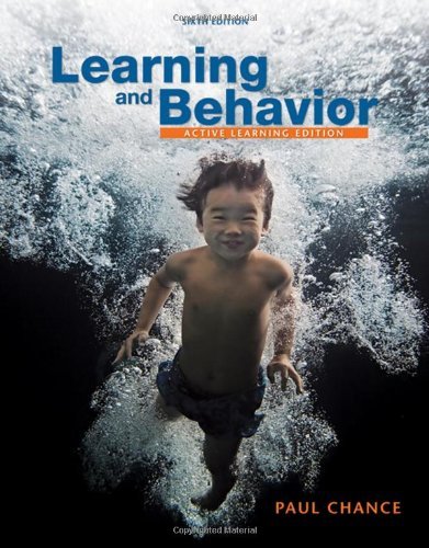 By Paul Chance Learning and Behavior: Active Learning Edition (6th Edition)