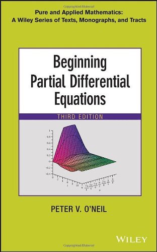 By Peter V. O'Neil Beginning Partial Differential Equations (Pure and Applied Mathematics: A Wiley Series of Texts, Mon (3rd Edition)