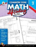 By Erin McCarthy Common Core Math 4 Today, Grade 2: Daily Skill Practice (Common Core 4 Today) (Csm Wkb)