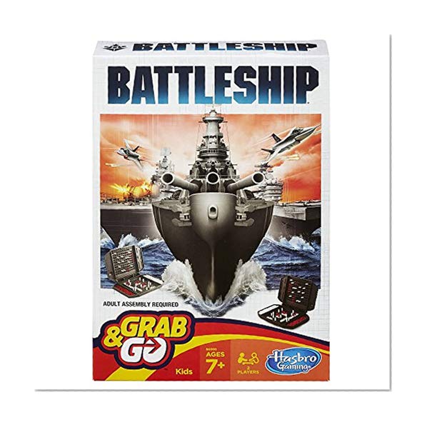 Book Cover Hasbro Battleship Grab and Go Game (Travel Size)