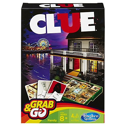Book Cover Clue Grab and Go Game (Travel Size)