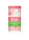 Book Cover Dreft Multi-Surface All-Purpose Gentle Cleaning Wipes for Baby Toys, Car Seat, High Chair & More, 70 Count