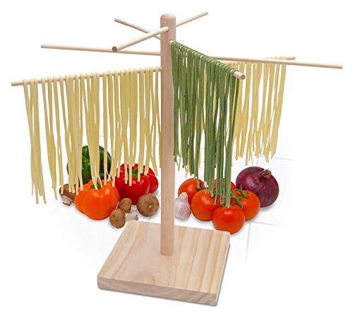 Book Cover Bellemain Large Wood Pasta Drying Rack by Bellemain