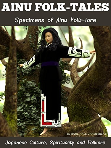 Two collections fo AINU: AINU FOLK-TALES and SPECIMENS OF AINU FOLK-LORE - Illustrations related pictures and annotated the Tribe of Ainu in Historical Japan
