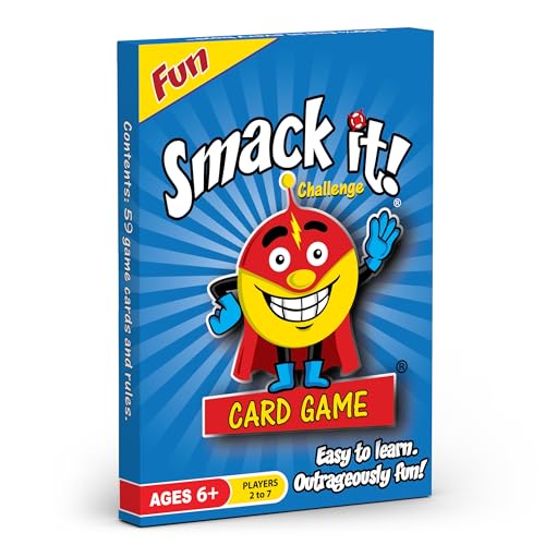 Book Cover Smack it! Card Game for Kids