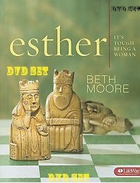 Book Cover Esther: It's Tough Being a Woman DVD SET By Beth Moore (6 Dvds) (DVD-ROM)