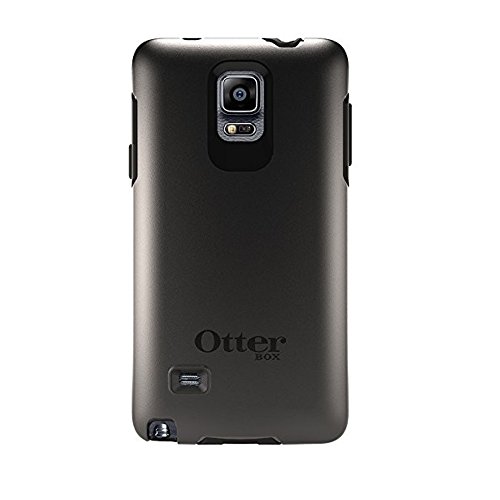 OTTERBOX Samsung Galaxy Note 4 Case Symmetry Series - Retail Packaging - Black