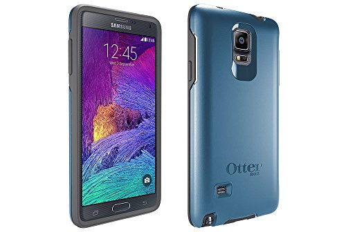 OtterBox Samsung Galaxy Note 4 Symmetry Series Case - Retail Packaging - Blue Print Ii