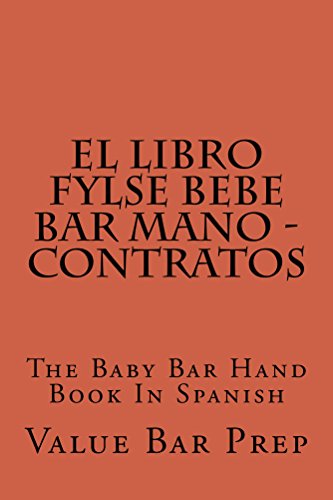 El LIBRO FYLSE BEBE BAR MANO - Contratos  (Borrowing Is Allowed): e book, VersiÃ³n FÃCIL LEER ... mirar dentro! (Borrowing Is Allowed) (Spanish Edition)