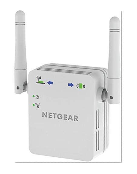 Netgear WN3000RP-200PES Répéteur Wifi (Amplificateur Wifi) N300, Transformez les Zones Mortes en Zones Couvertes, Compatible avec toutes les Box Internet