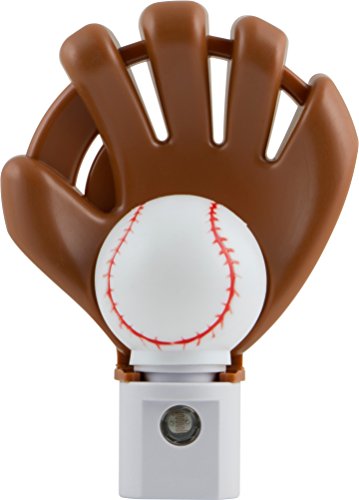 Jasco Products 13365 Night Light with LED Sports Shade Baseball Auto On/Off