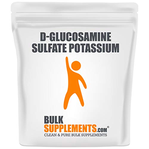 BulkSupplements.com Glucosamine Sulfate Potassium Powder - Glucosamine Sulfate 1000mg - Glucosamine Powder - Bone and Joint Support (1 Kilogram - 2.2 lbs)