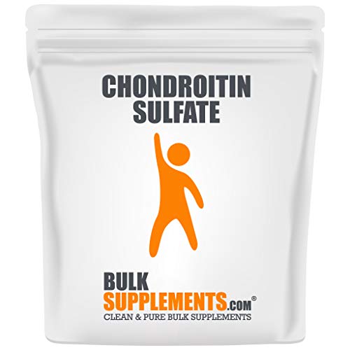 BulkSupplements.com Chondroitin Sulfate Powder - Chondroitin Sulfate Supplement, for Joint Support - Gluten Free, 1g per Serving, 100g (3.5 oz) (Pack of 1)