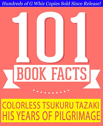 Colorless Tsukuru Tazaki and His Years of Pilgrimage - 101 Amazing Facts You Didn't Know: #1 Fun Facts & Trivia Tidbits