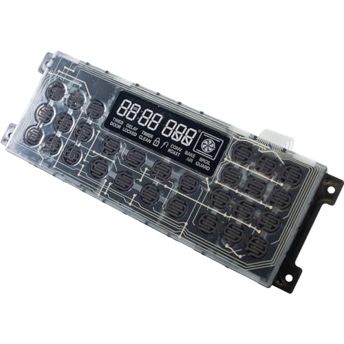 Frigidaire 316462878 Oven Control Board and Clock for Electric Ranges and Stoves, Black