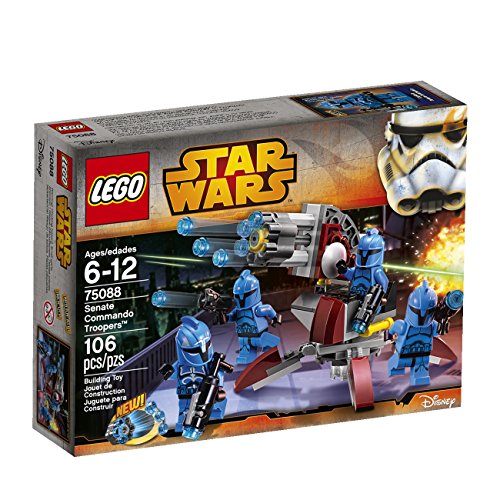Book Cover LEGO Star Wars Senate Commando Troopers