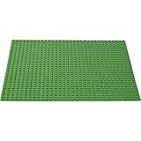 LEGO Classic Green Baseplate 2304 Supplement for Building, Playing, and Displaying Creations, 10in x 10in, Large Building Base Accessory for Kids and Adults (1 Piece)
