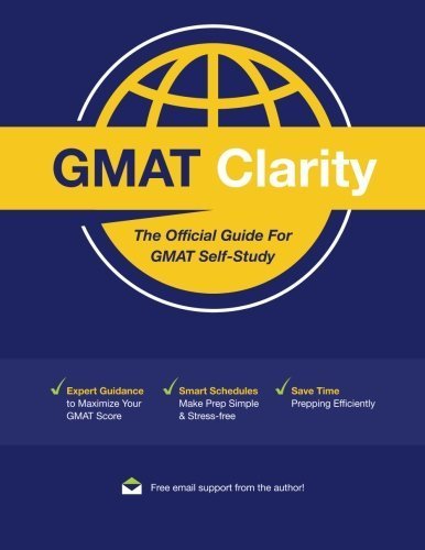 GMAT Clarity: The Official Guide for GMAT Self-Study by Hall, Thomas (2013) Paperback