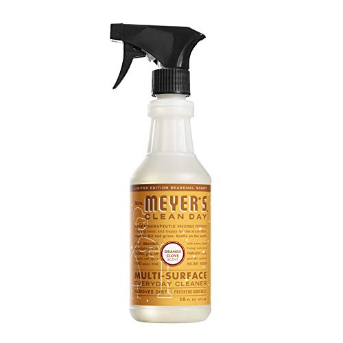 Mrs. Meyer's Clean Day Multi-Surface Everyday Cleaner, Orange Clove, 16 Fluid Ounce