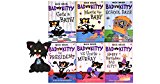 Merry Makers Bad Kitty Plush Doll, 8-Inch and Bad Kitty 6 Book Set: Bad Kitty for President / Bad Kitty Meets the Baby / Bad Kitty Vs Uncle Murray / Bad Kitty Gets A Bath / Happy Birthday, Bad Kitty / Bad Kitty School Daze