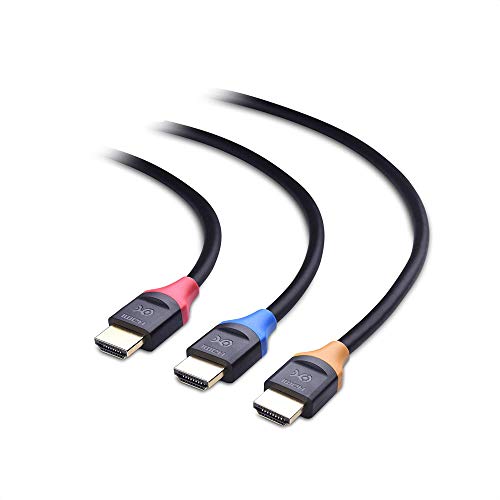 Book Cover Cable Matters 3-Pack High Speed HDMI to HDMI Cable 0.9m, HDMI Cord with HDR, 4K 60Hz, 2K 144Hz Support