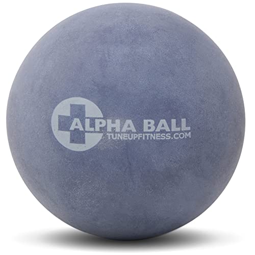 Book Cover Tune Up Fitness – Alpha Ball | Larger Sized Yoga Massage Therapy Ball | Deep Tissue Myofascial Release and Pain Relief for Upper & Lower Back, Shoulders, QL, Hamstrings, Hips, Glutes, Piriformis