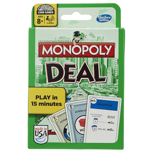 Book Cover Monopoly Deal Card Game (Amazon Exclusive)