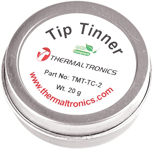 Book Cover Thermaltronics FBA_TMT-TC-2 Lead Free Tip Tinner, 20 g in 0.8 oz. Container