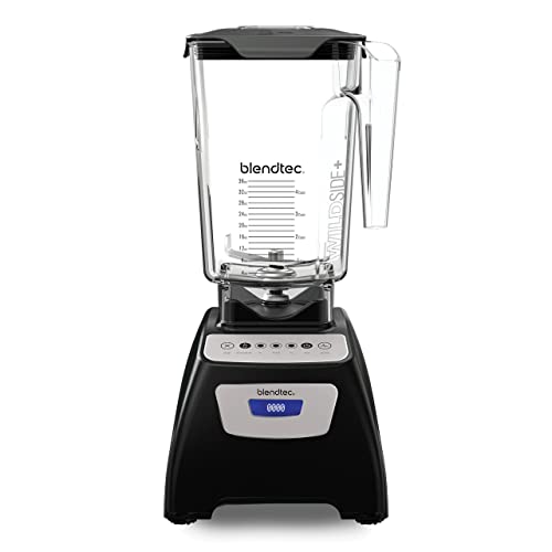 Blendtec Classic 570 Blender and 90 oz WildSide+ Blending Jar - Kitchen Blender - Black