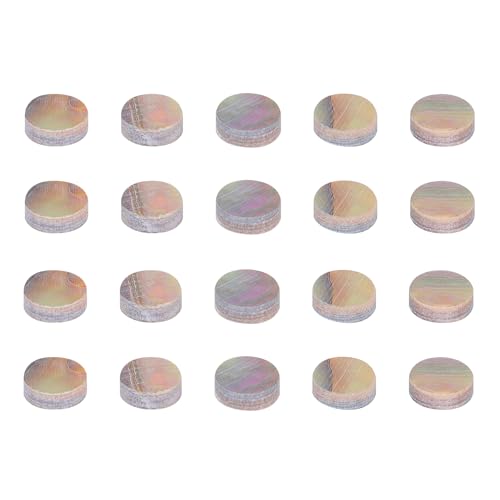 Green Paua Abalone Inlay Dots 6mm Guitar Ukulele Banjo Maker (Pack of 20)